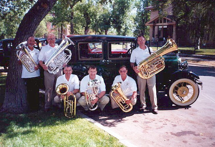 Original group at Old Governor's Mansion